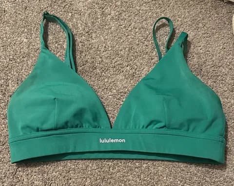 lululemon athletica sports bra with adjustable straps