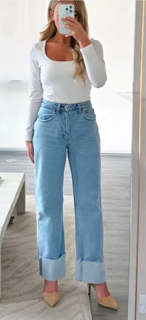 Abercrombie 90s High-Rise Jeans Straight Curve Love