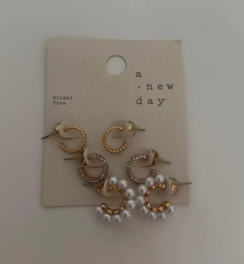 A New Day Gold Hoops