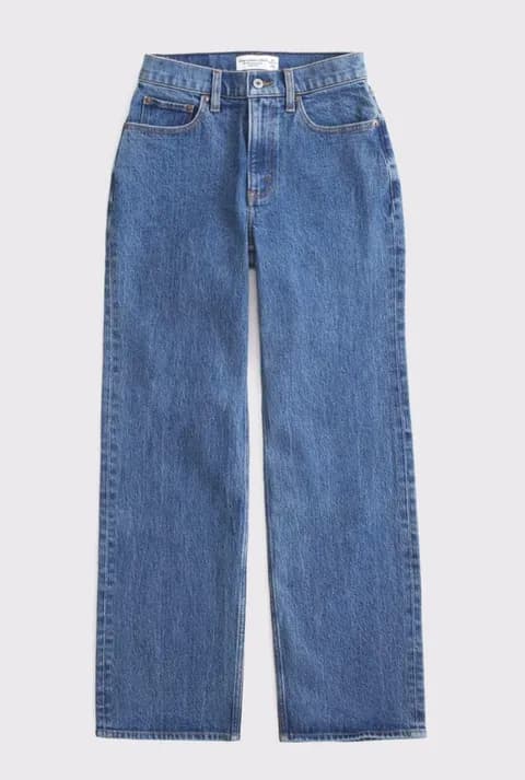 NWT!! Abercrombie High Rise 90s Relaxed Jeans