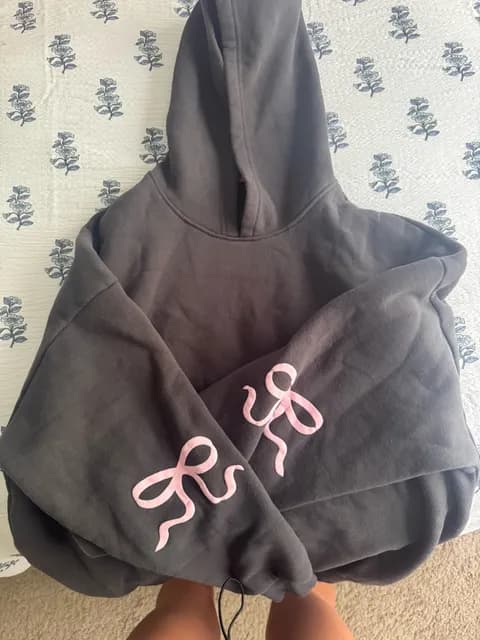 Edikted Bow Hoodie
