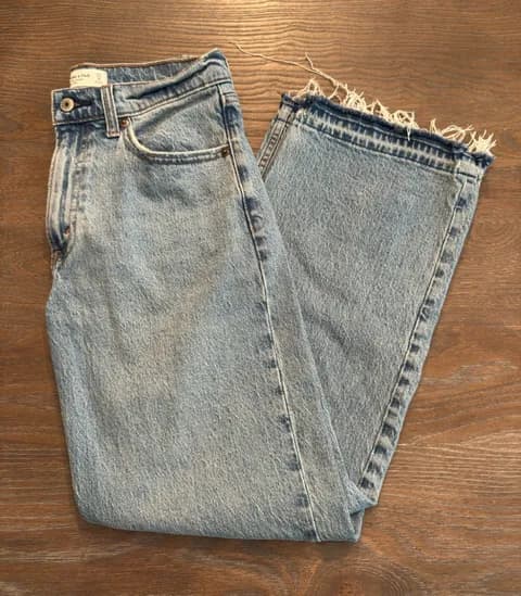 Abercrombie & Fitch 90s Relaxed High Rise Jean