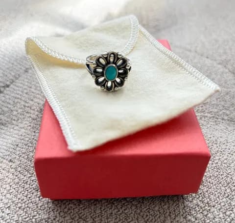RARE James Avery De Flores ring