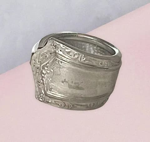 Vintage Silver Spoon Ring