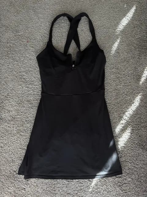 Black Alo soft showcase dress