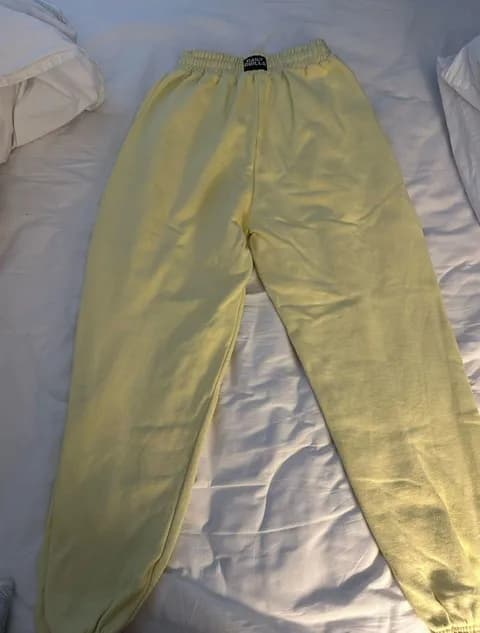 Daily Drills Yellow Sweatpants