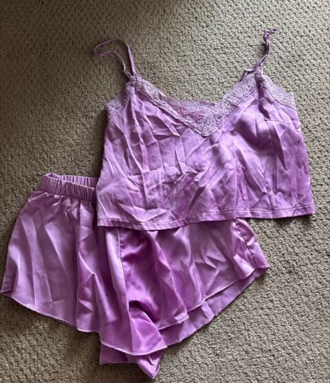 Purple pajama set
