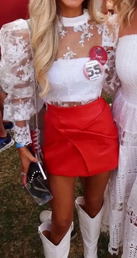Leather Skirt