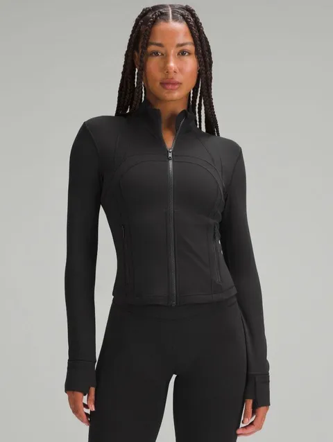 Define Crop BLACK Jacket Nulu 8 NWT