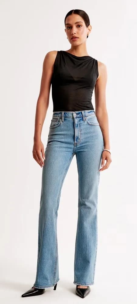 Abercrombie Vintage Flare High-Rise Jeans