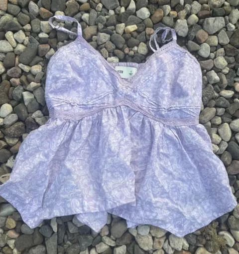 Hollister Babydoll Tank Top