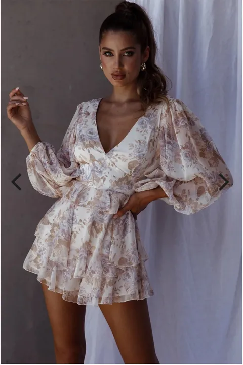 Selfie Leslie Floral Romper