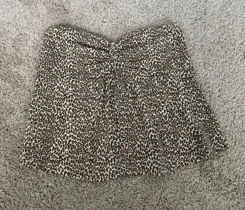 American Eagle Tube Top Leopard Print