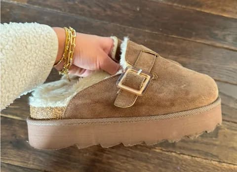 Platform Clog Slippers