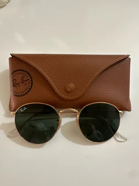 Round Ray-Ban Metal Sunglasses