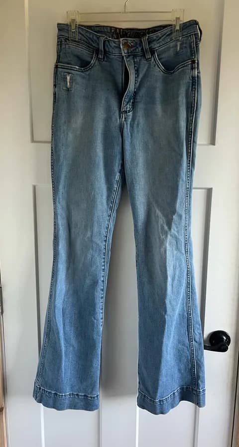 Wrangler Light Blue Flare Jeans