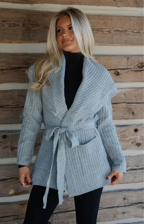 Grey sweater