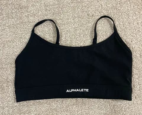 Alphalete Bra Black