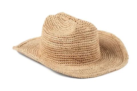 Raffia Western Hat