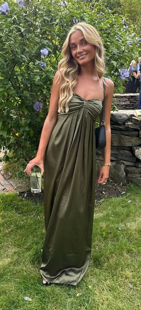 Hello Molly Maxi Green Dress