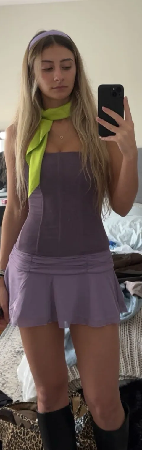 lavender outcast corset