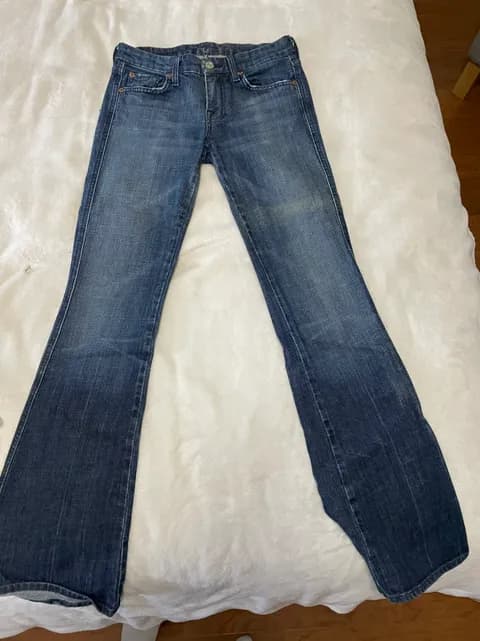 7 For All Mankind Flare Leg Jeans