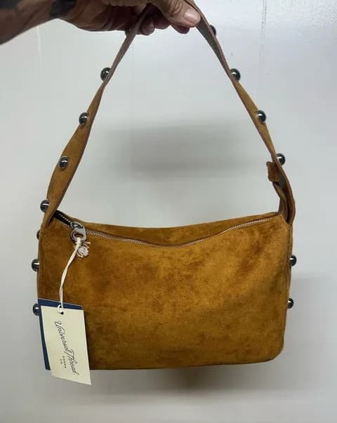 Universal Thread Suede like Boho Shoulder Bag in Cognac