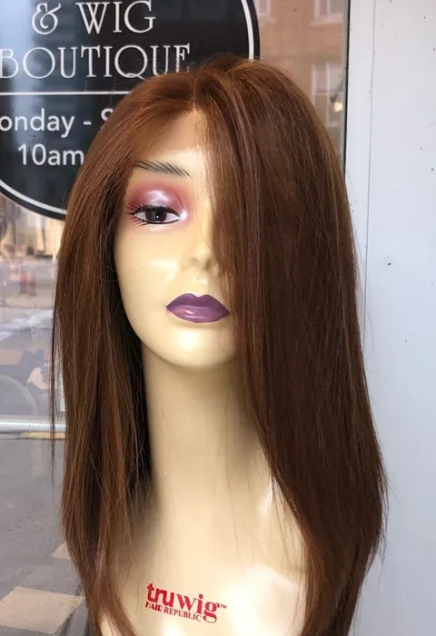 Copper wig Freepart lacefront 20 inch wig 2019