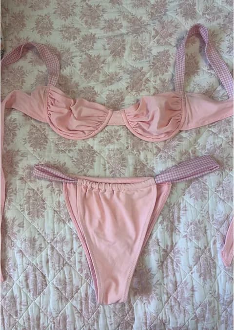 strawberry milk mob bikini