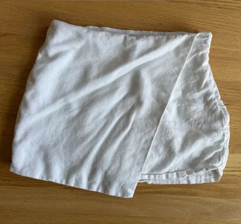 Abercrombie & Fitch White Linen skurt