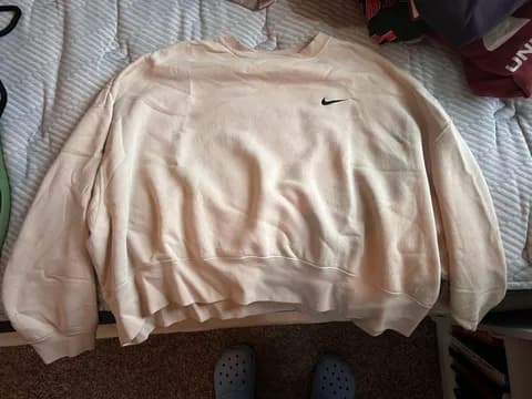 Oversized Crew Neck Sweatshirt