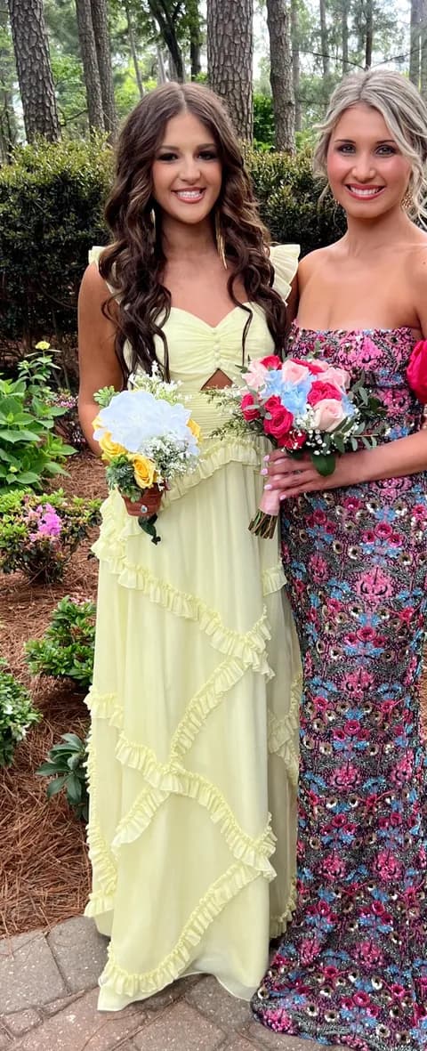 Yellow Prom Dress
