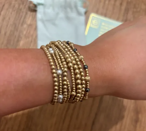ENewton Bracelet Gold Navy
