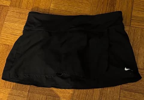 Nike Black Mini Tennis Skirt