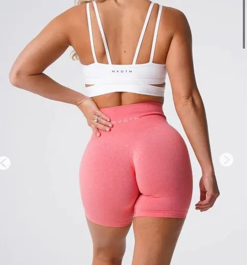 NVGTN Coral Pro Seamless Shorts