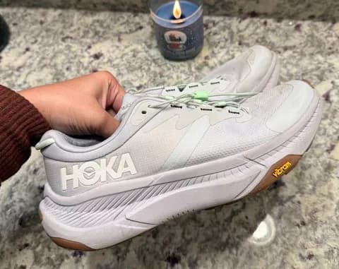 Hoka Grey Transport Hiking Running Shoes