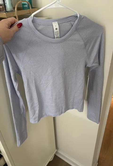 Lululemon Swiftly Tech Long Sleeve Race Length 2.0