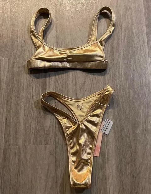 Gold Bikini Set