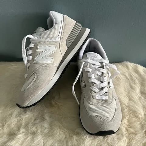 Women’s 574 Core Suede Mesh Sneakers