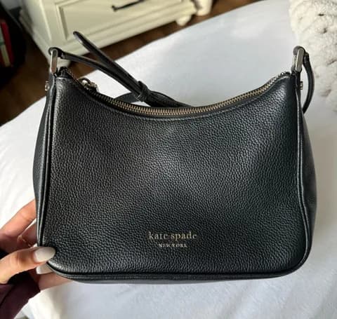 Kate Spade Black Crossbody Purse Leather