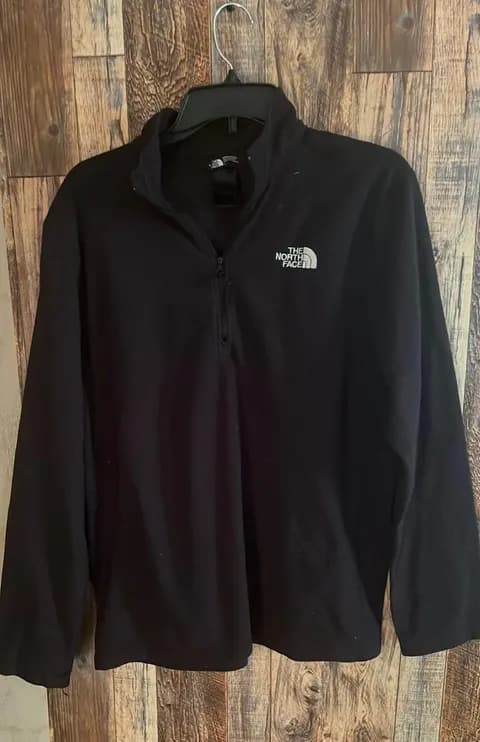 North Face Womens fleece Jackets Size Large Black