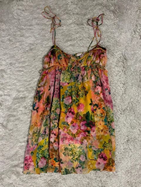 Viral for love and lemons mini dress