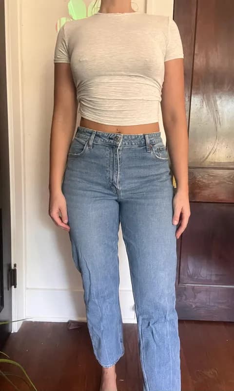 High Rise Mom Jean