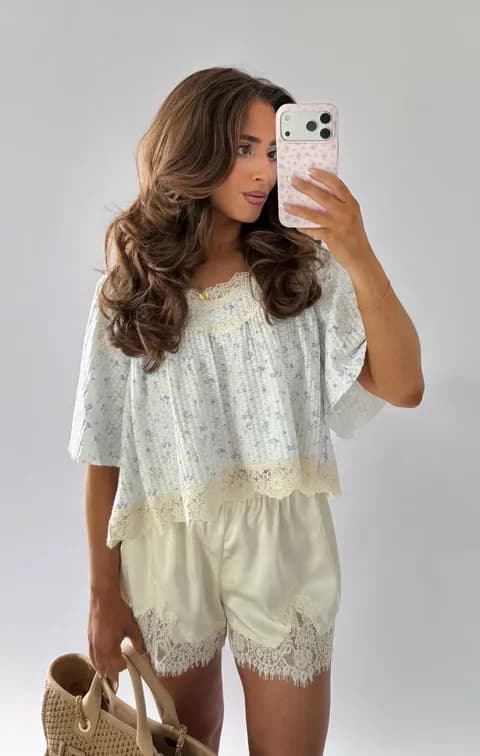 Floral blouse