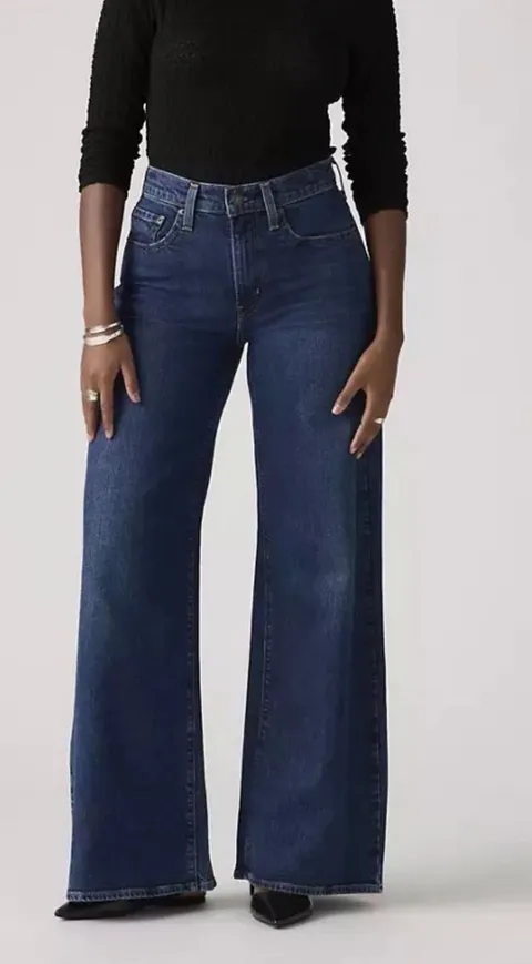 Levi’s 728 High Rise Wide Leg Jeans