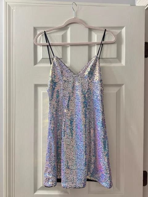 Sequin Iridescent Dress