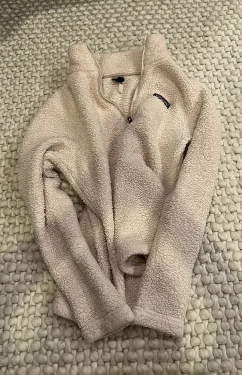 Pink Patagonia Half-Zip Fleece