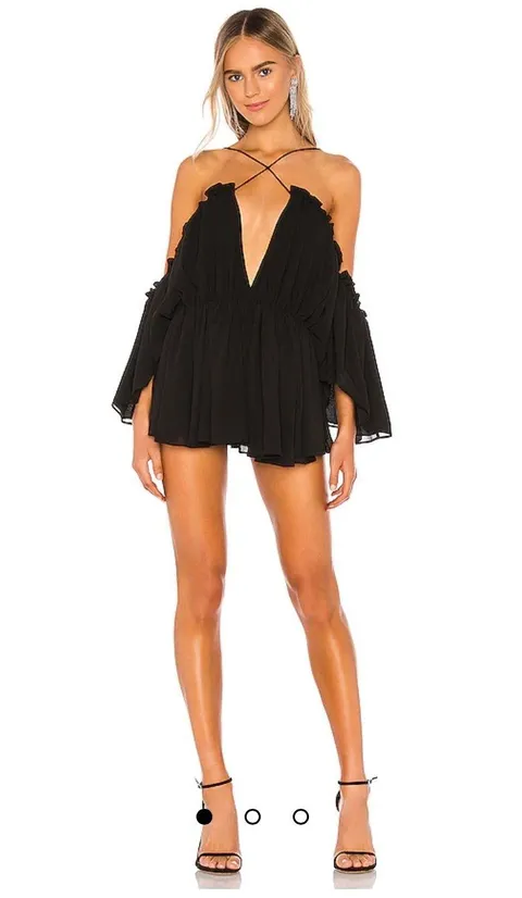 Revolve Black Romper