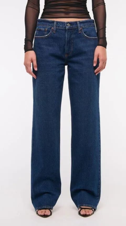 Baggy Low Rise Jeans