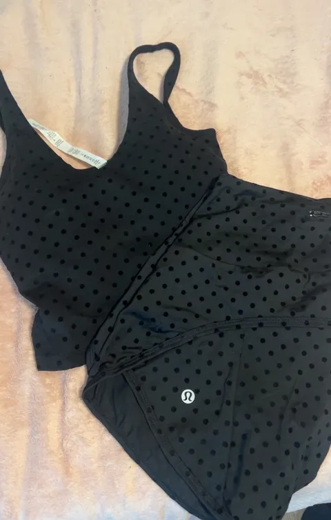 Polka dot lulu set